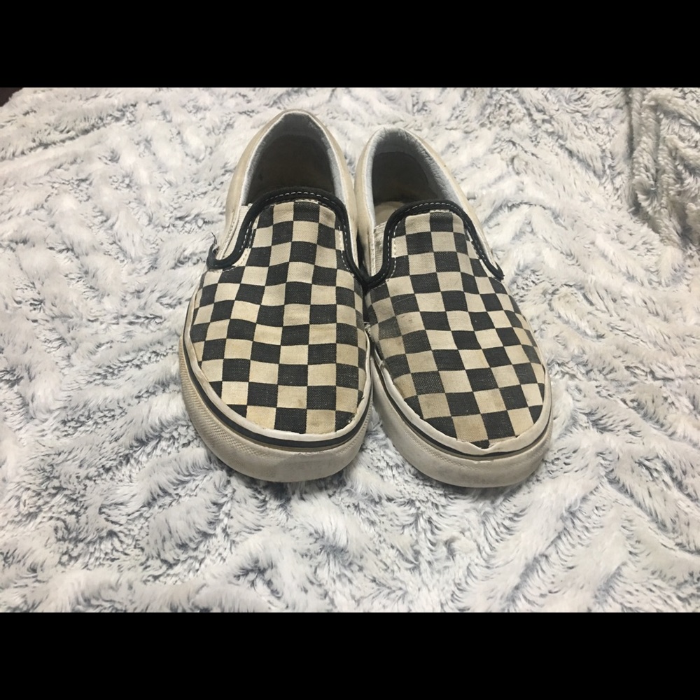 Checkered Vans